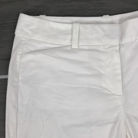 Ann Taylor white signature shorts petite 6P - Picture 8 of 8